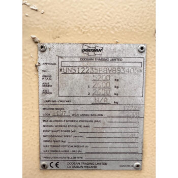 Ingersoll Rand 12/235 mobiele compressor