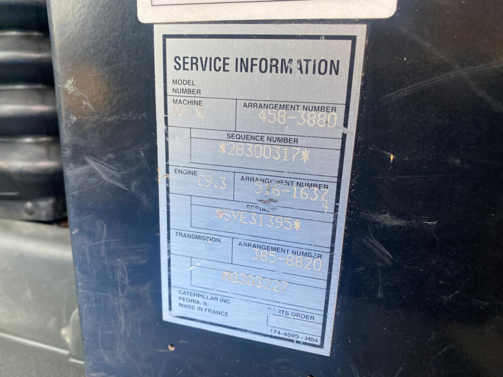 Caterpillar D6T XL rupsdozer