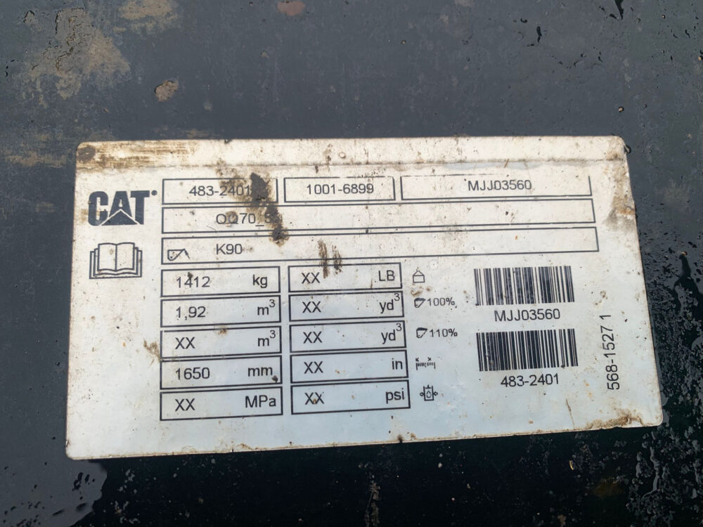 Caterpillar Dieplepel 1650mm OQ70-55
