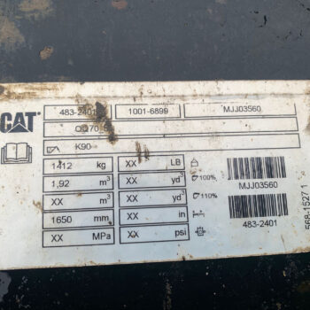 Caterpillar Dieplepel 1650mm OQ70-55