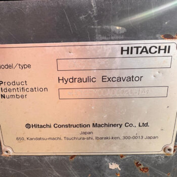 Hitachi ZX250 LC-3 rupsgraafmachine