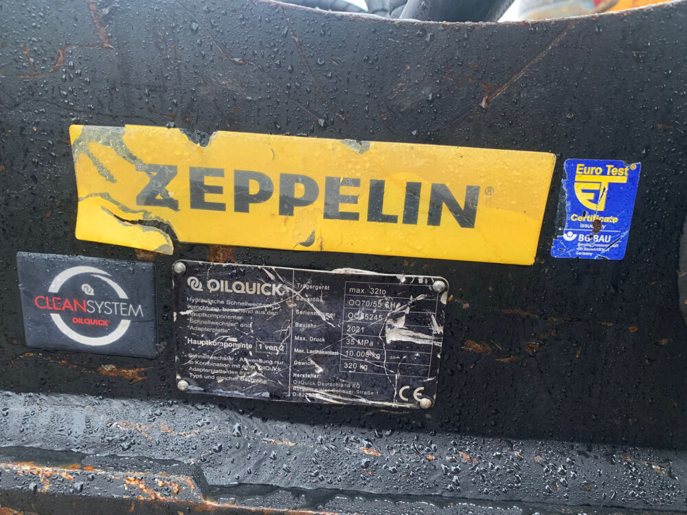 Oil Quick OQ70-55 Coupler ex CAT330F