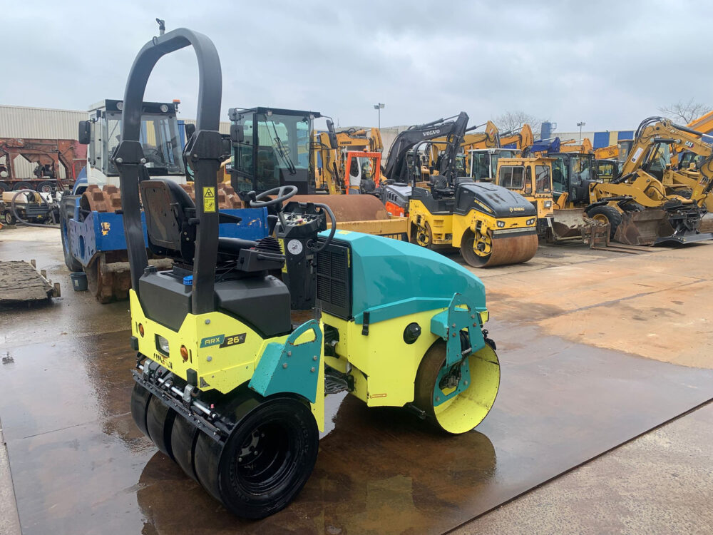 BOMAG BW120AC – Ammann ARX26K combiwals
