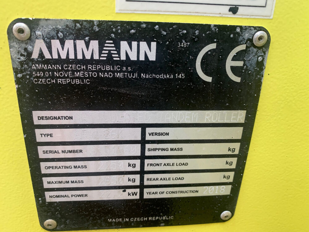 BOMAG BW120AC – Ammann ARX26K combiwals
