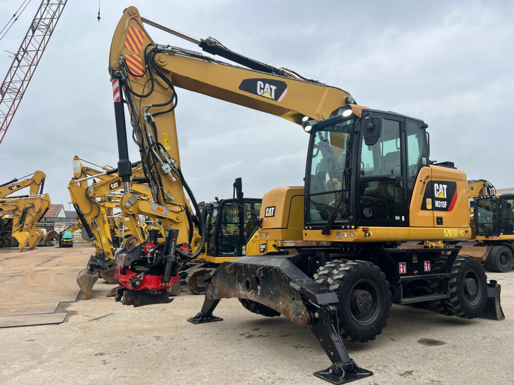 Caterpillar M315F mobiele graafmachine