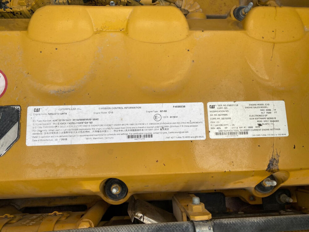 Caterpillar 352 – 07 rupsgraafmachine