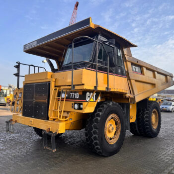 Caterpillar 771D dumper REBUILD and CE!!