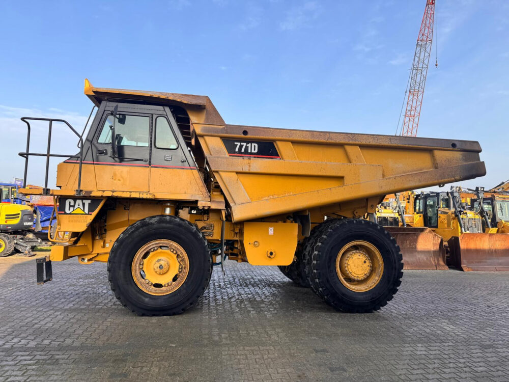 Caterpillar 771D dumper REBUILD and CE!!