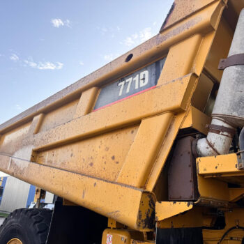 Caterpillar 771D dumper REBUILD and CE!!