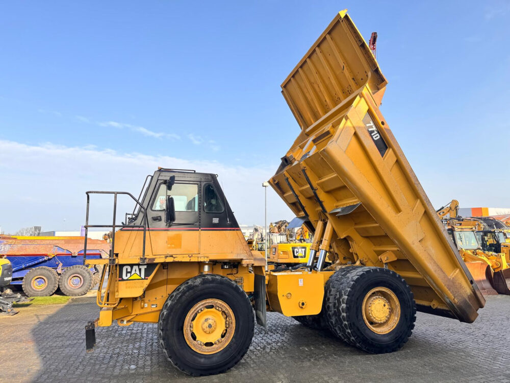 Caterpillar 771D dumper REBUILD and CE!!