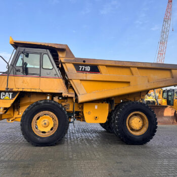 Caterpillar 771D dumper REBUILD and CE!!