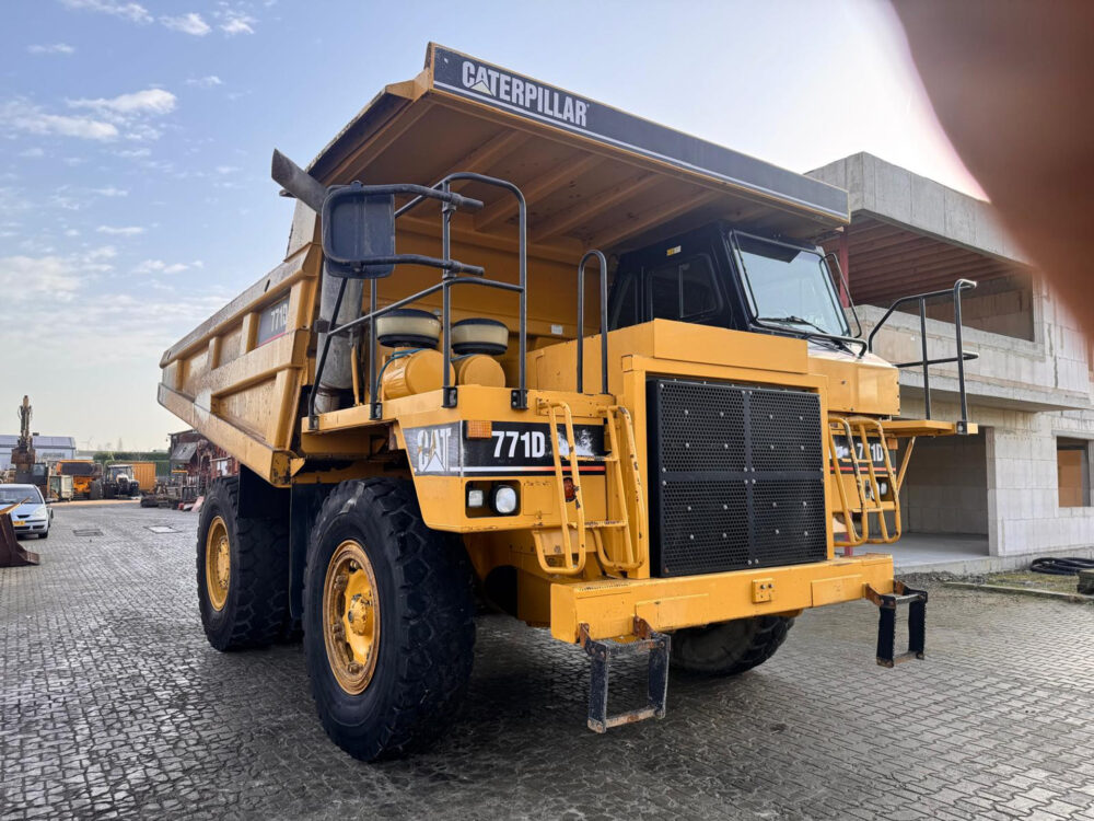 Caterpillar 771D dumper REBUILD and CE!!