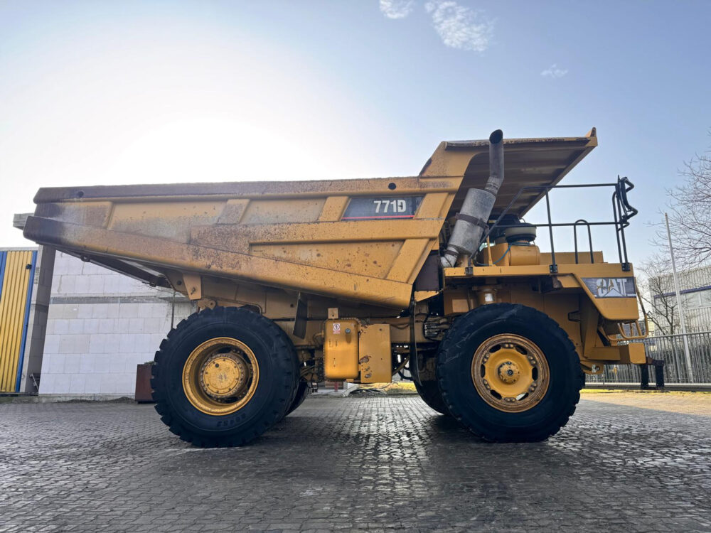 Caterpillar 771D dumper REBUILD and CE!!