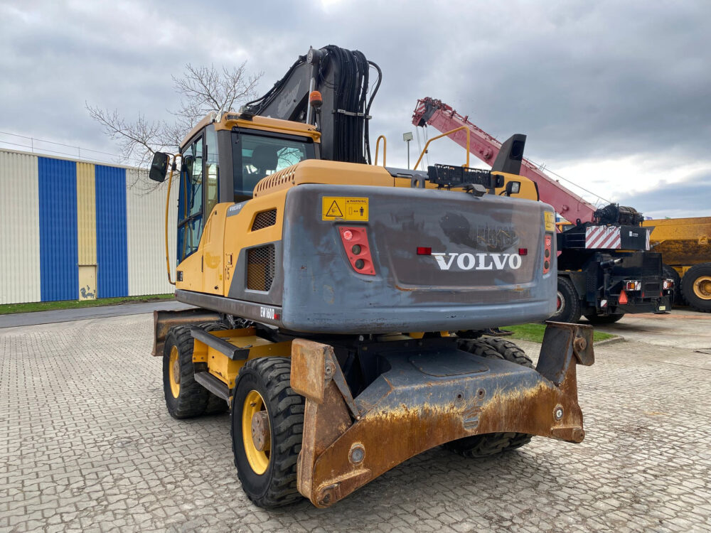 Volvo EW160D mobiele graafmachine