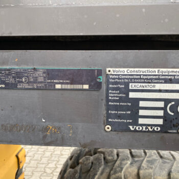 Volvo EW160D mobiele graafmachine