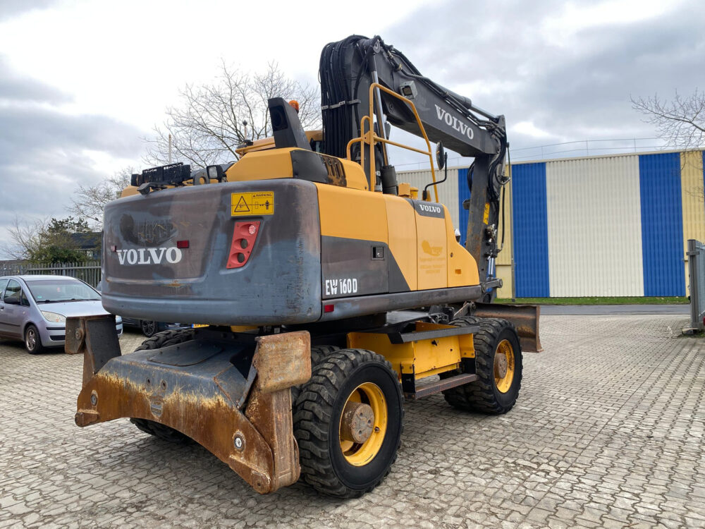 Volvo EW160D mobiele graafmachine