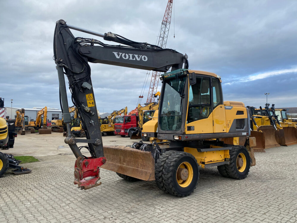 Volvo EW160D mobiele graafmachine