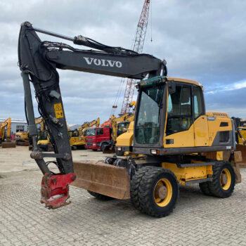 Volvo EW160D mobiele graafmachine