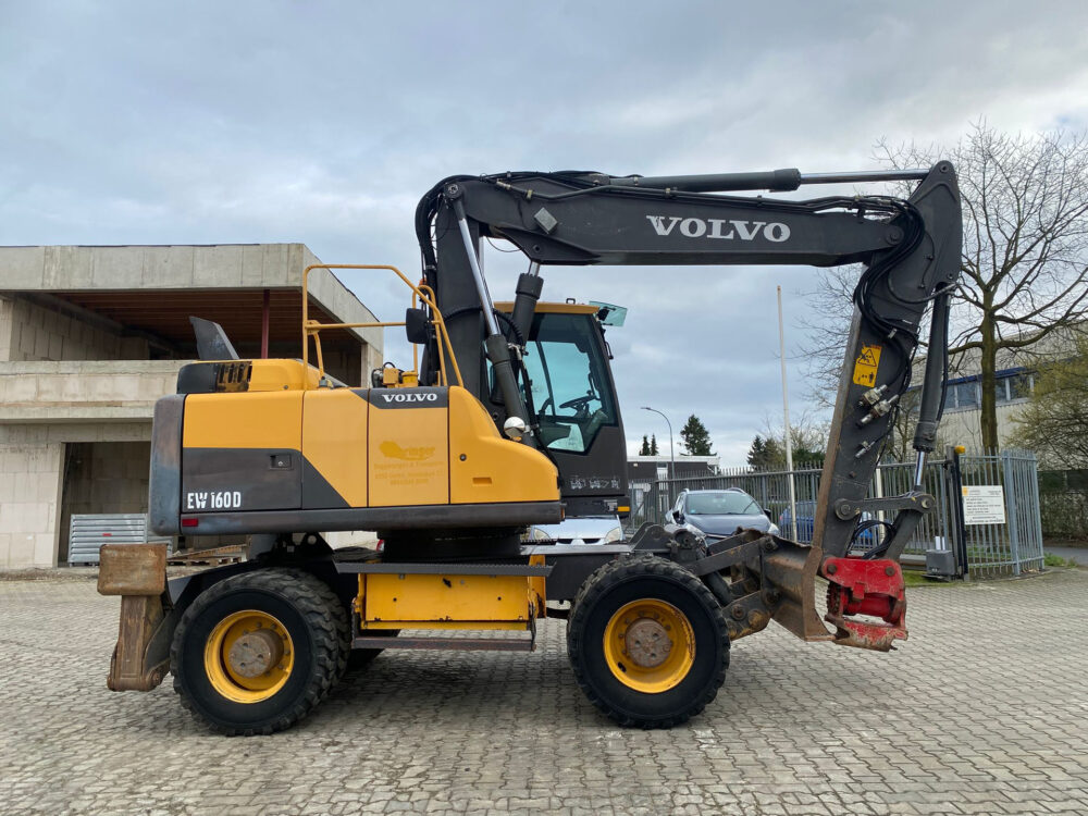 Volvo EW160D mobiele graafmachine