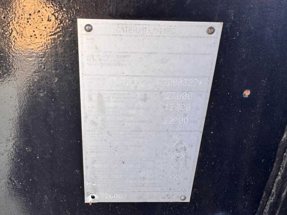 Caterpillar M322 C mobiele graafmachine