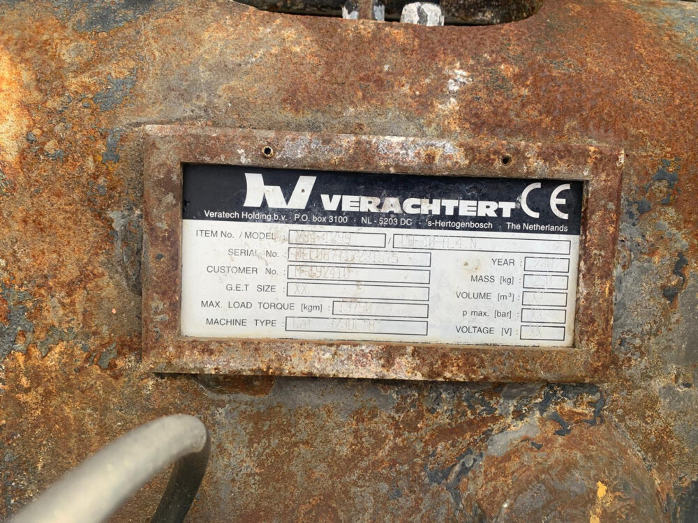 Verachtert Hydraulische Snelwissel