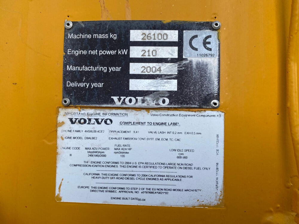 Volvo L150E wiellader