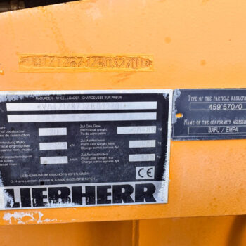 Liebherr L550 wiellader