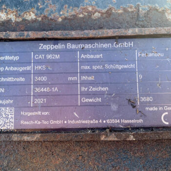 Caterpillar 950-962M High-tip bucket 9m3