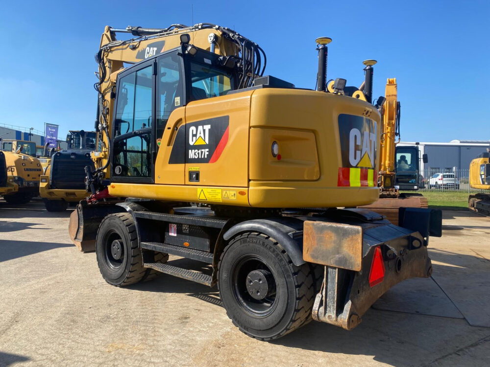 Caterpillar M317F mobiele graafmachine