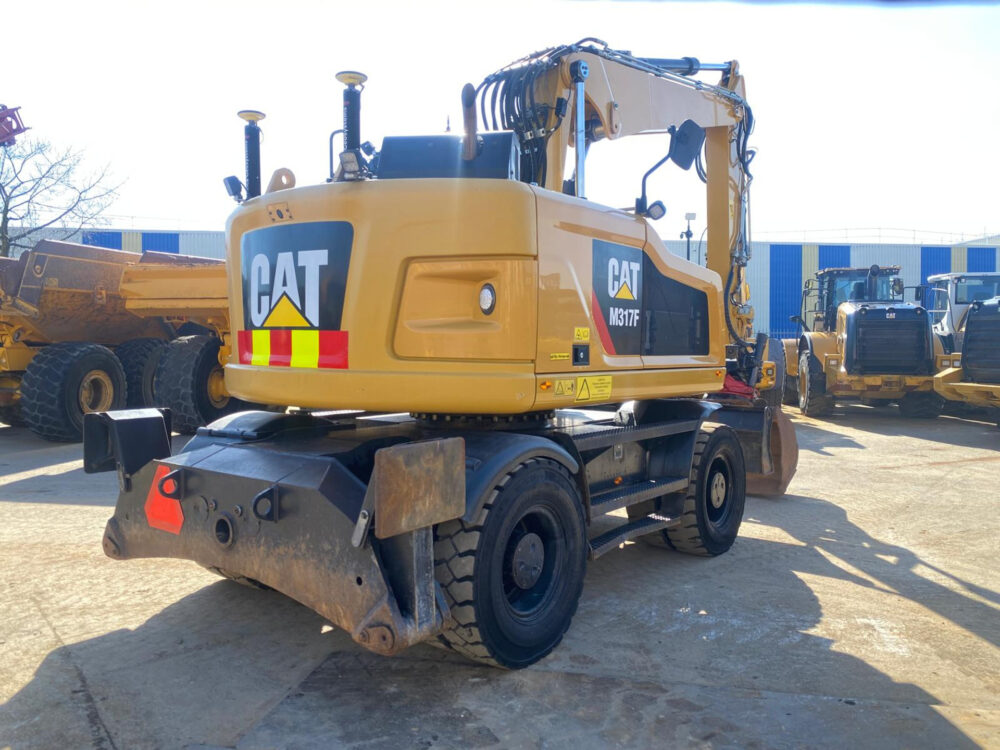 Caterpillar M317F mobiele graafmachine