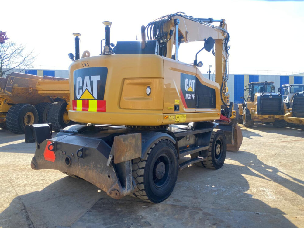 Caterpillar M317F mobiele graafmachine