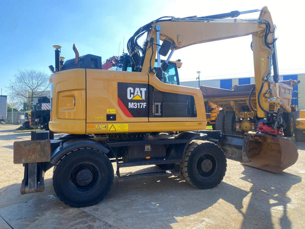 Caterpillar M317F mobiele graafmachine