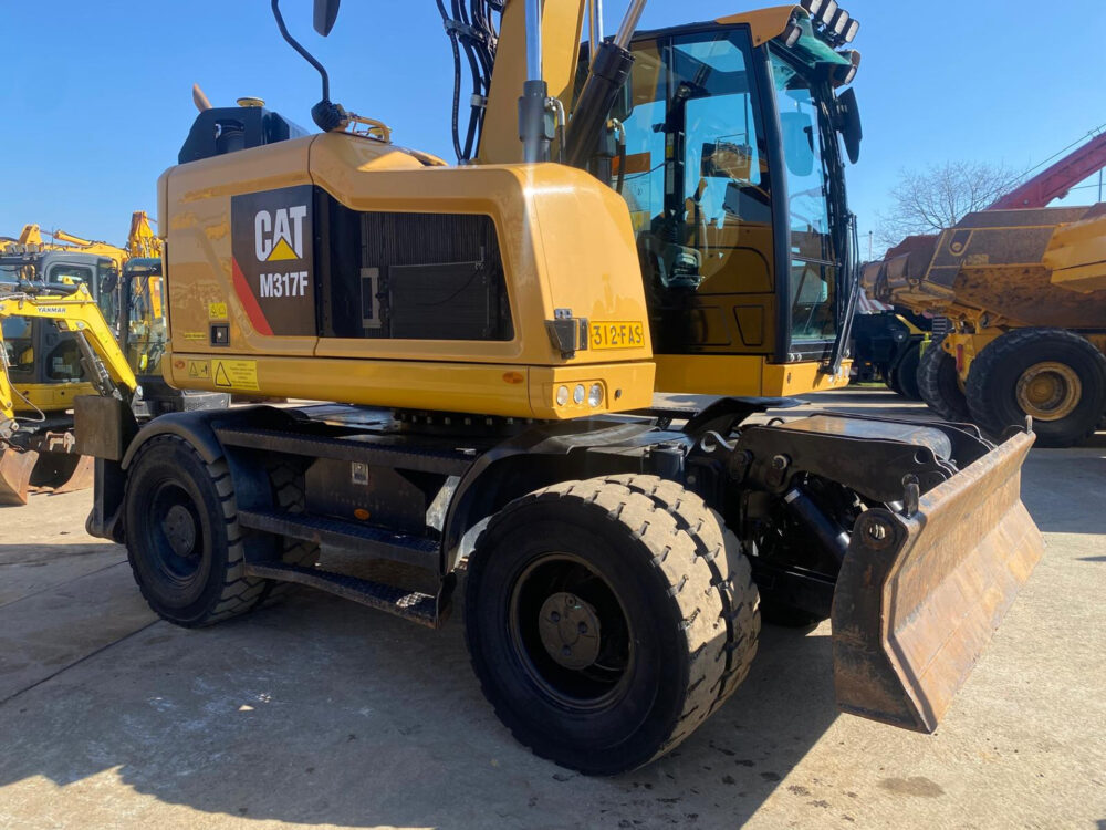 Caterpillar M317F mobiele graafmachine