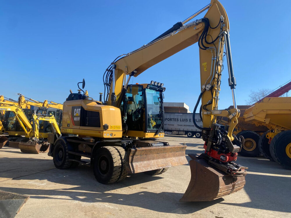 Caterpillar M317F mobiele graafmachine