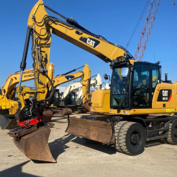 Caterpillar M317F mobiele graafmachine