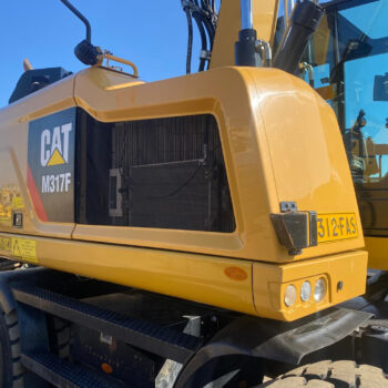 Caterpillar M317F mobiele graafmachine