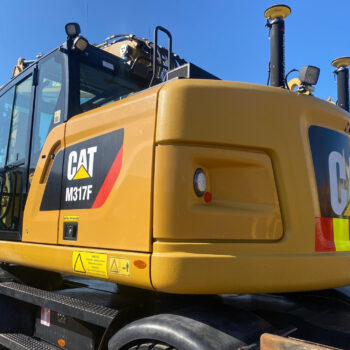 Caterpillar M317F mobiele graafmachine