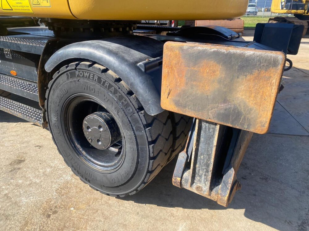 Caterpillar M317F mobiele graafmachine