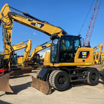 Caterpillar M317F mobiele graafmachine