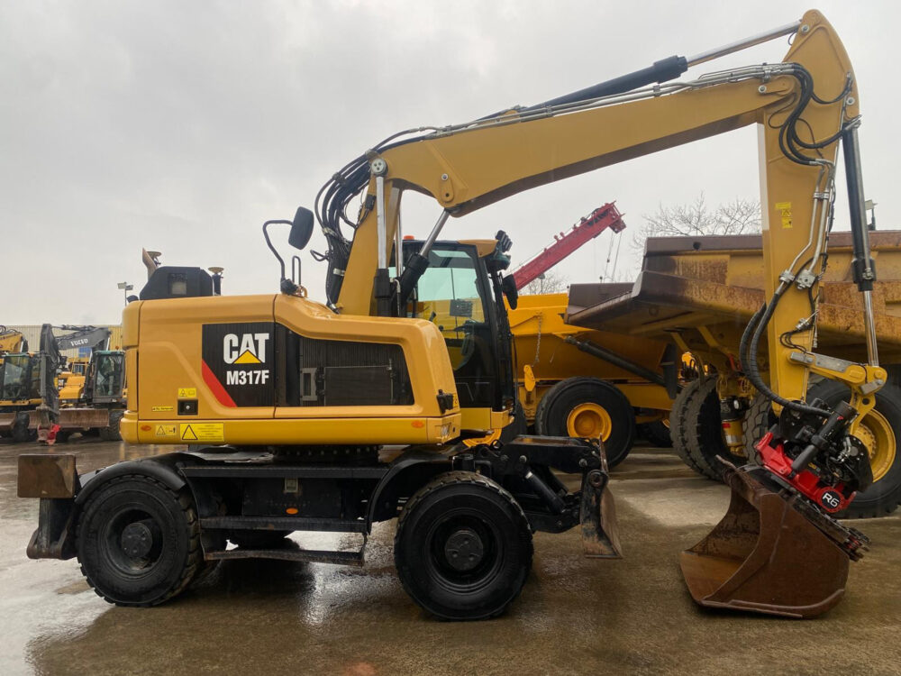 Caterpillar M317F mobiele graafmachine