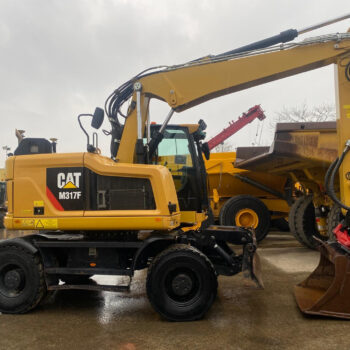 Caterpillar M317F mobiele graafmachine