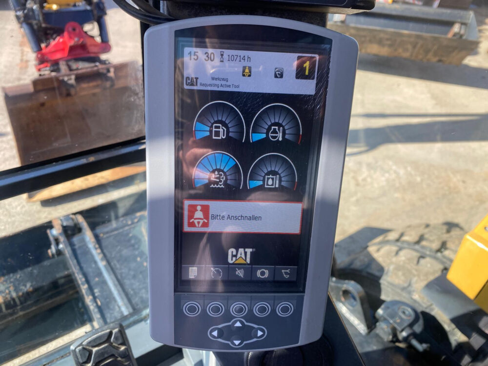 Caterpillar M317F mobiele graafmachine