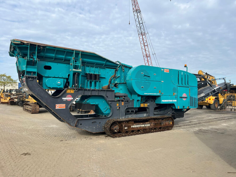 Powerscreen Premiertrak R300 kaakbreker