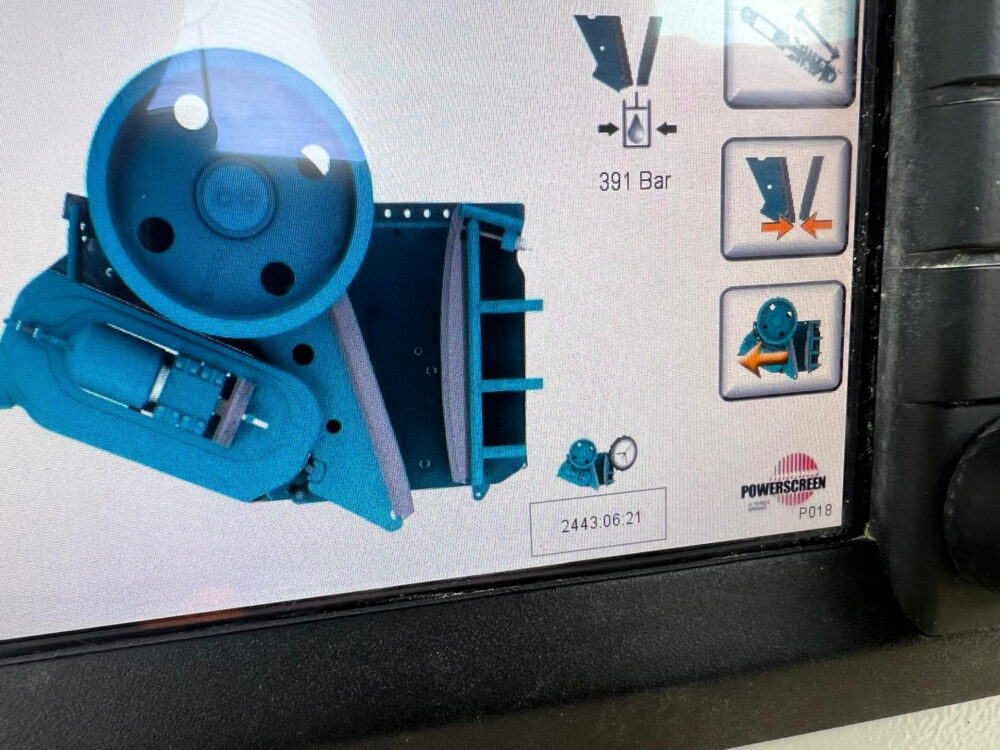 Powerscreen Premiertrak R300 kaakbreker