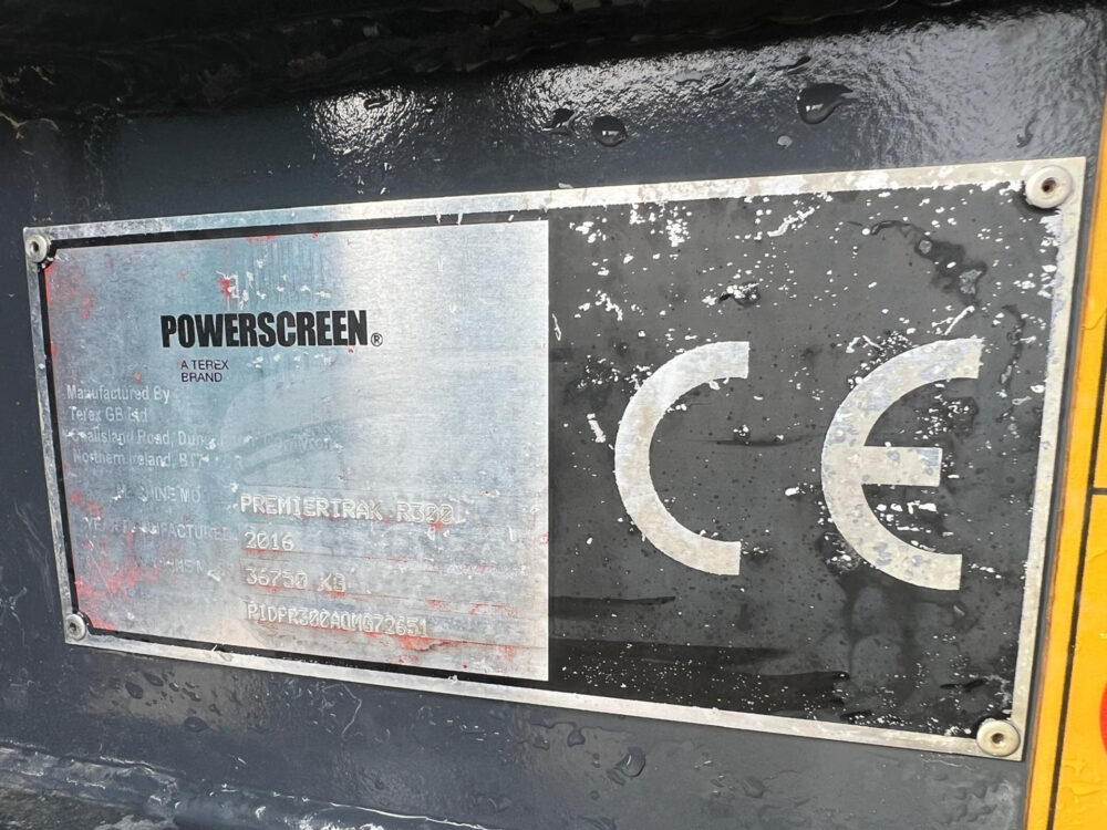Powerscreen Premiertrak R300 kaakbreker