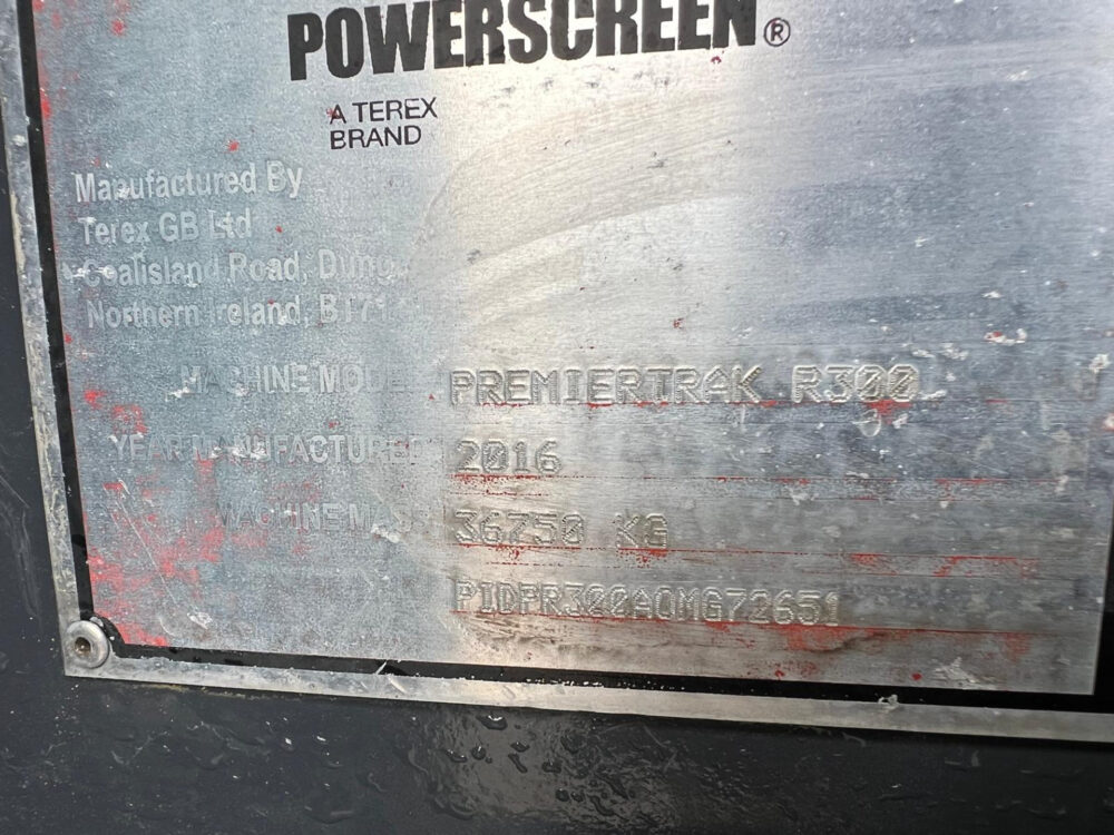 Powerscreen Premiertrak R300 kaakbreker