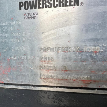 Powerscreen Premiertrak R300 kaakbreker