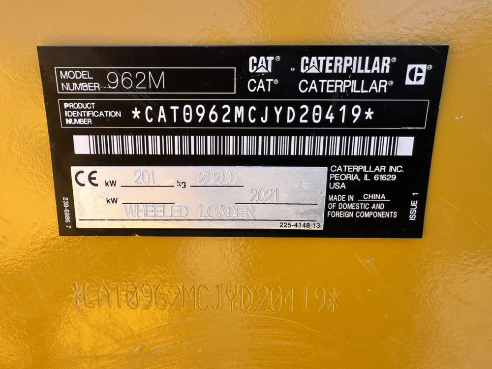 Caterpillar 962 M wiellader
