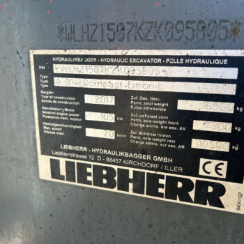 Liebherr A914  mobiele graafmachi