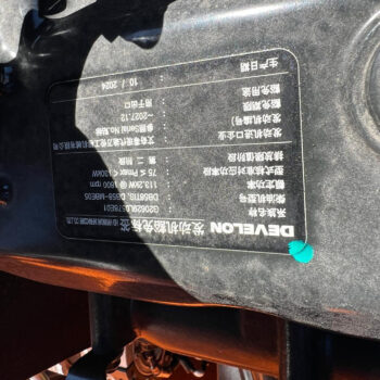 Develon DX220 LCA tier 2 graafmachine